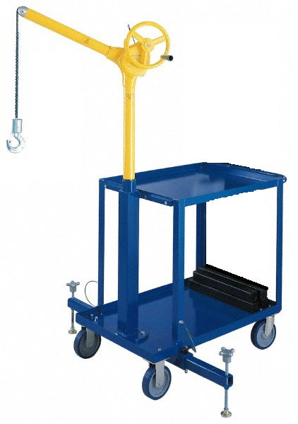 Sky Hook Mobile Crane with Utility Cart