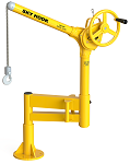 Sky Hook 42" Portable Jib Steel Crane With Articulating Arm