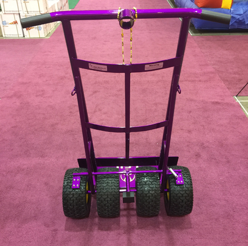 All-Terrain Heavy Duty Hand Trucks with Brake For Extra-Large Inflatables