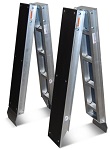 120" Long x 9" Wide Foldable Aluminum Ramps
