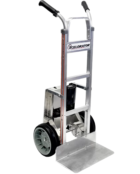 BP Liberator Battery-Powered Hand Truck with Double Grip Handle