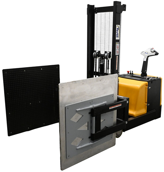 Power Drive and Lift Stacker with Bale Clamp - Counter Balance -  1200 Lbs Capacity