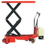 NOBLELIFT 770 lbs Capacity Electric Battery Power Lift Double Scissor Lift Table 20" x 36" with 51" Lift