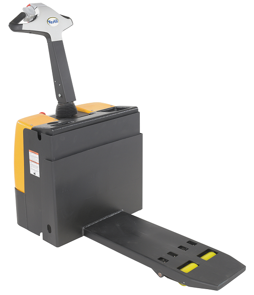 Fully-Electric Single Fork Pallet Truck - 2600lb Capacity