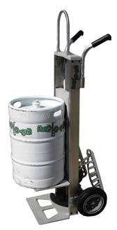 Ergo-Cart Beer Hand Truck That Lifts Your Kegs