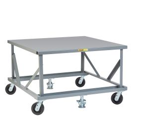 Fixed Height Mobile Pallet Stand