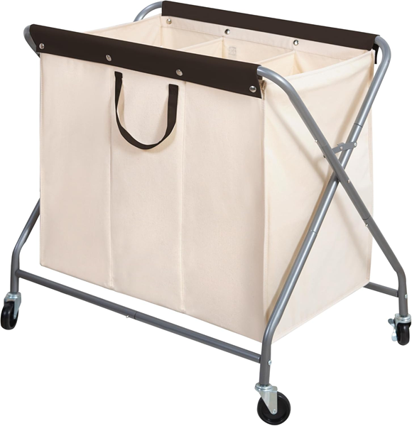 Folding Laundry Cart