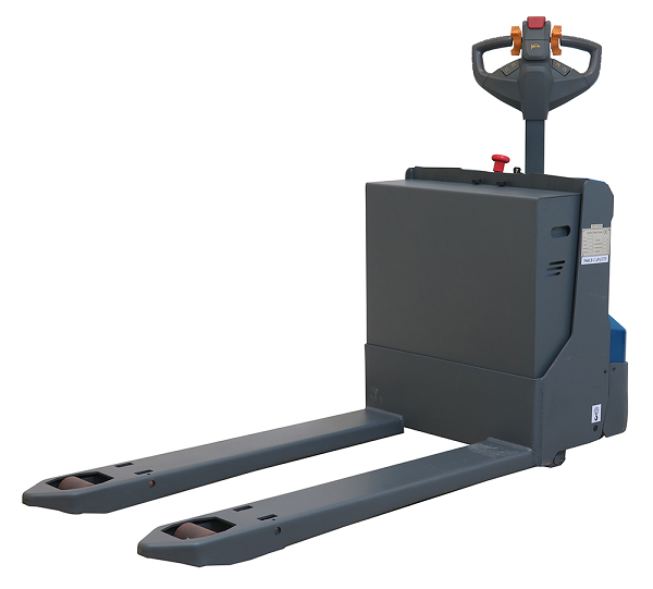 Fully-Electric Heavy Duty Pallet Jack with Lithium-Ion Batteries 4000 lbs Capacity