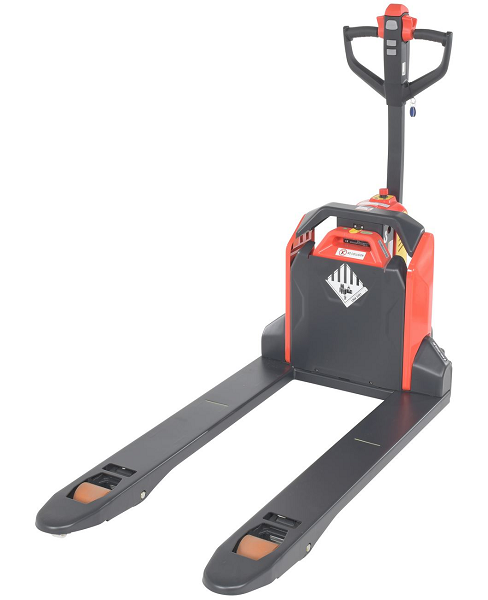 Heavy Duty Fully-Electric Pallet Truck with Lithium-Ion Batteries - 4500lb Capacity