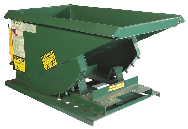 4000 lb Capacity Steel Welded Self-Dumping Hoppers