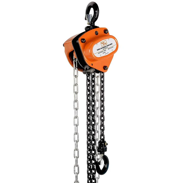 Heavy Duty Aluminum Chain Hoist - 1100lb Capacity