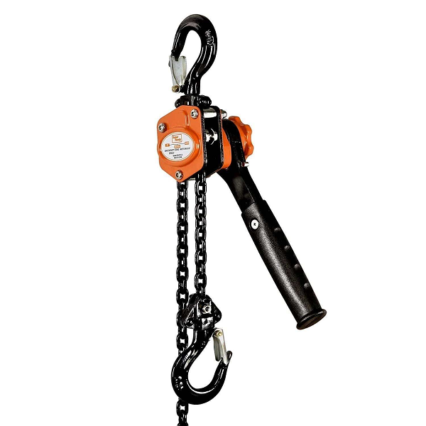 Heavy Duty Hand Crack Aluminum Chain Hoist with Dual Pawl Brake - 1100lb Capacity