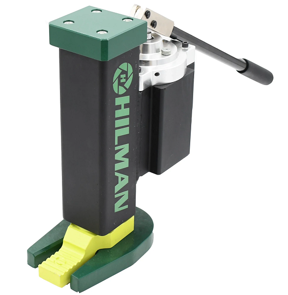 Hilman 5 Ton 360 Swivel Hydraulic Toe Jack