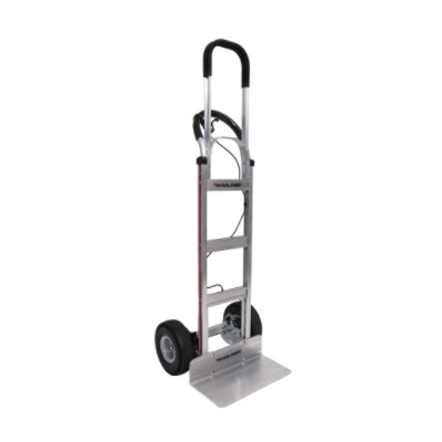 Hydraulic Brake Hand Truck with Horizontal Loop Handle - 600lbs Capacity