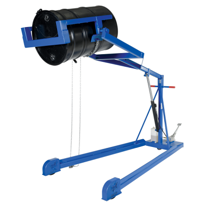 Hydraulic Drum Stacker for 55-Gallon Steel Drums