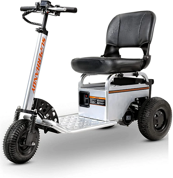 Industrial Ride-On Electric Cart with Tugger Option All-Terrain Wheels - 2600lb Capacity