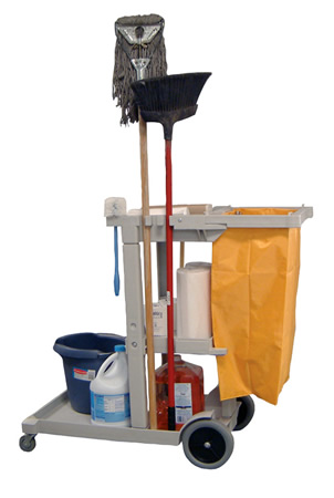 Heavy Duty Cleaning Cart