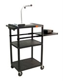 Computer Work Station with Side Pull Out Shelf 
