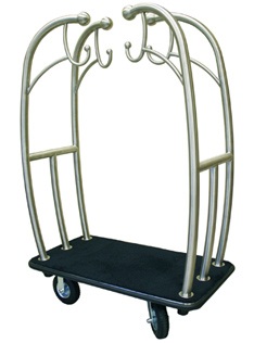 Monarch Bell-Man Cart Steel - Red or Black Carpet 