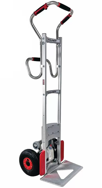 Magliner Lithium-Battery Powered Stair Climbing Hand Truck for Kegs and Cylinders with Ergo Handle