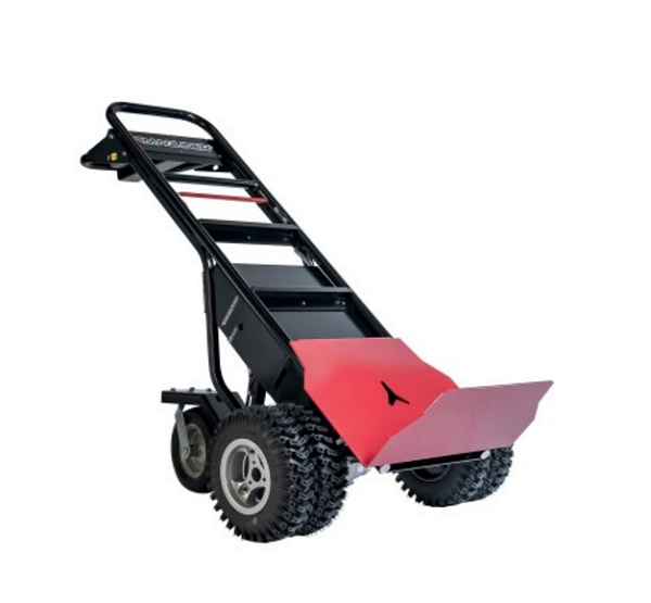 Electric-Powered All-Terrain Hand Truck for Outdoor Use