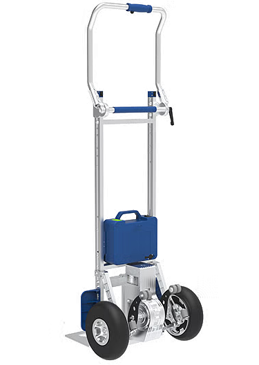 550lb Capacity Powered Stair Climbing Hand Truck with Brakes