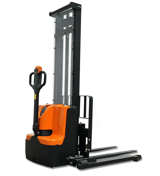 NOBLELIFT Fully-Electric Straddle Stacker - 114" Lift