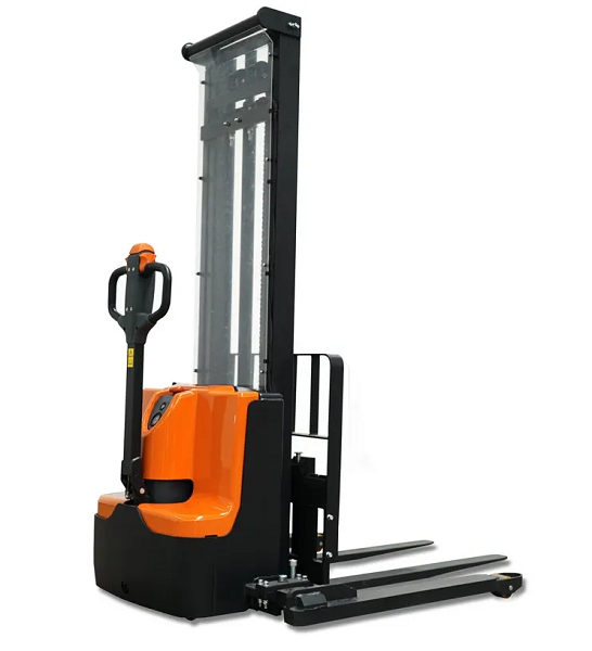 NOBLELIFT Fully-Electric Straddle Stacker - 138" Lift