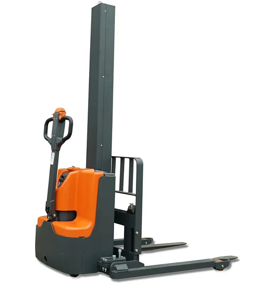 NOBLELIFT Fully-Electric Straddle Stacker - 63" Lift