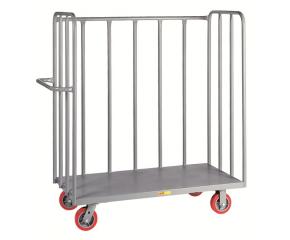 3 Sided Steel Bulk cart Mover with Tubular Sides