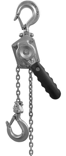 OZ Stainless Steel Lever Hoist 500lb Capacity