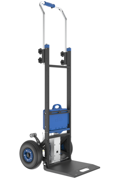 Powered Stair Climbing Aluminum Hand Truck with Telescoping Handle