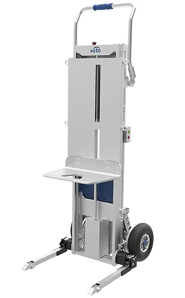 Powered Stair Climbing Hand Truck With Power Lift Platform - 375lb Capacity