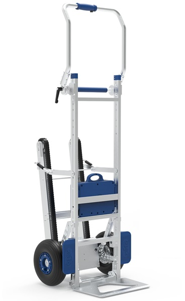 Powered Track Stair Climbing Hand Truck with Brakes 330 lb Capacity