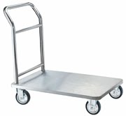 Chrome Hotel Platform Luggage Cart
