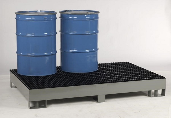 Six Drum Spill Control Forkliftable Platform