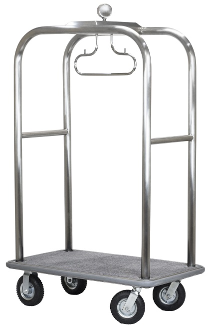 Stainless Steel Boardwalk Bellman Cart