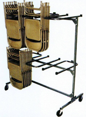 Table Toter 2 Tier Chair cart