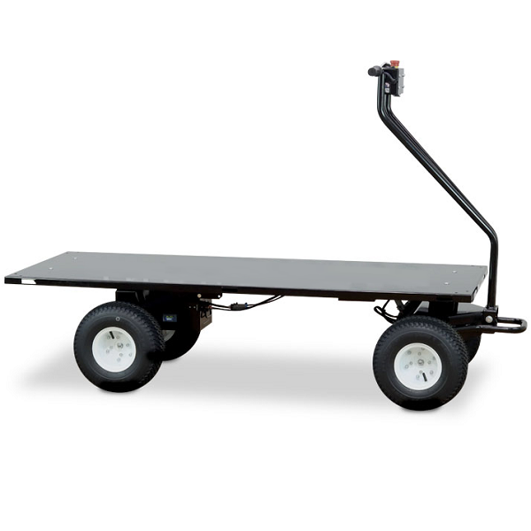 X-Long Electric Powered Flatbed Cart