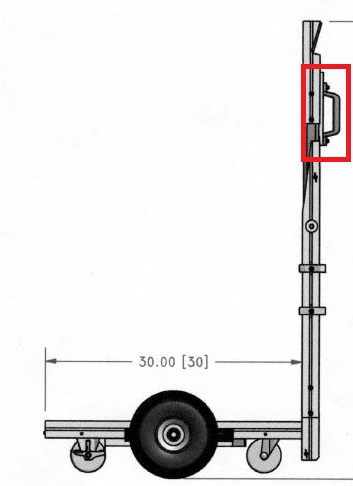 Handle Replacement For Escalera CopyCaddy