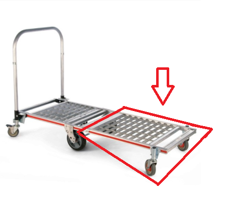 Extension for Magliner Platform Truck