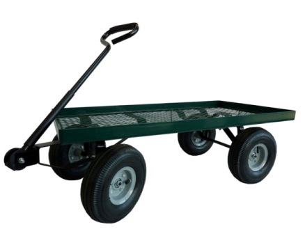 Garden Cart with Pneumatic Tires