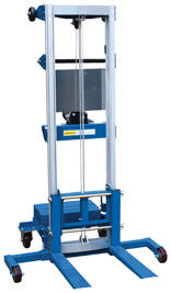 Hand Winch Lift Truck with Counter Balance Design