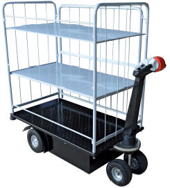 3 Shelf Electric Powered Cart