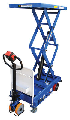 Power Drive and Power Lift Scissor Carts