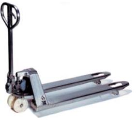 Stainless Steel 20.5" Wide Pallet Jack