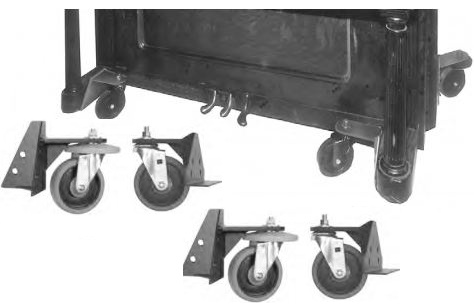 Sutherland Piano Carrier - Set of 4 Piano Dollies