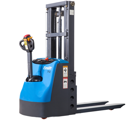 Fully Powered Electric Stacker - 2600 lb Capacity