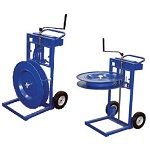 Vertical and Horizontal Applicator Strapping Cart