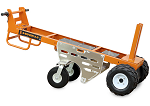 Electric-Powered Cement Ballast Hand Truck with Dual Ag Tires thumb